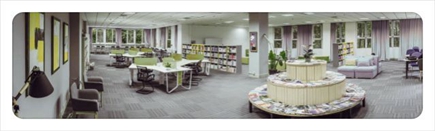 圖書館內(nèi)一角