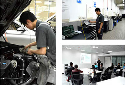 四川省天一學(xué)院「五月花金堂」-寶馬汽修定制班招生