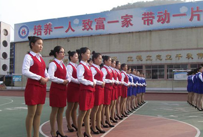 達州遠航職業(yè)技術學校鐵路、航空乘務2