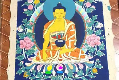 四川省馬爾康民族師范學(xué)校學(xué)生創(chuàng)作剪影10