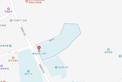 南充航空技工學(xué)校位置在哪兒