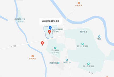 成都市希望航空職業(yè)學(xué)校位置在哪兒