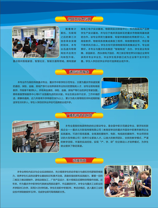 2025年重慶市龍門浩職業(yè)中學校招生簡章