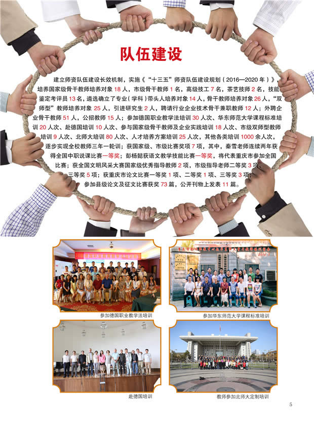 彭水縣職業(yè)教育中心師資隊(duì)伍