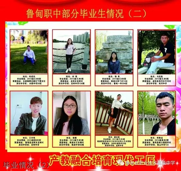 魯?shù)榭h職業(yè)技術(shù)高級中學(xué)畢業(yè)情況（2）