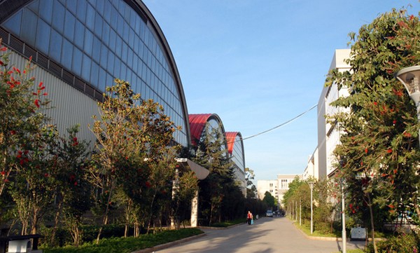 云南體育運動職業(yè)技術(shù)學(xué)院校園一隅