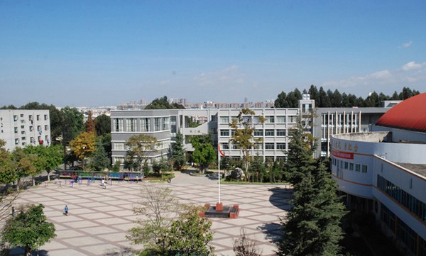 云南體育運動職業(yè)技術(shù)學院校園一角