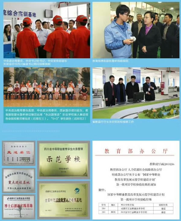 2025年成都市工業(yè)職業(yè)技術(shù)學(xué)校榮譽介紹