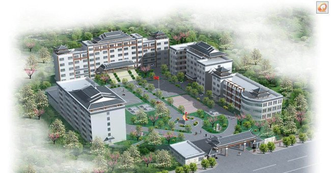 臺江縣中等職業(yè)學(xué)校(臺江縣民族中等職業(yè)技術(shù)學(xué)校)鳥瞰圖