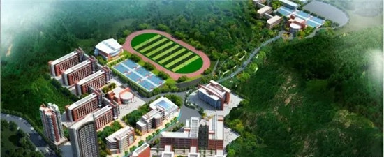 都勻工商管理學(xué)校全景圖