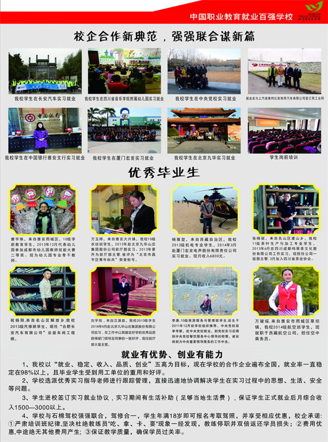 2025年四川省貿(mào)易學(xué)校招生簡章