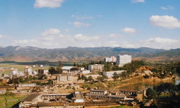 云南銅業(yè)高級技工學校校園全景