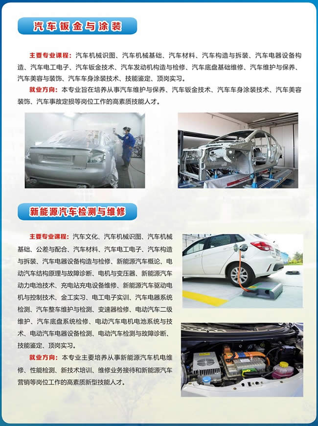 重慶工貿(mào)技師學(xué)院(重慶工貿(mào)高級(jí)技工學(xué)校)汽車新能源專業(yè)