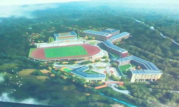 寧蒗縣職業(yè)高級(jí)中學(xué)新校區(qū)效果圖2