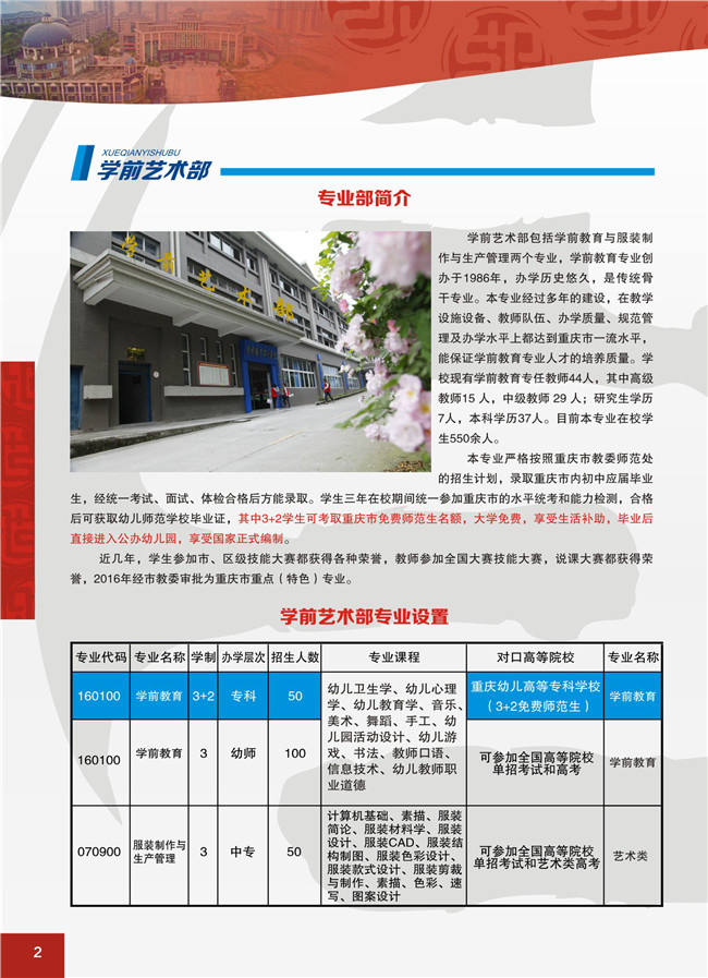 2025年重慶市涪陵區(qū)職業(yè)教育中心招生簡(jiǎn)章 2025年重慶市涪陵區(qū)職業(yè)教育中心招生簡(jiǎn)章